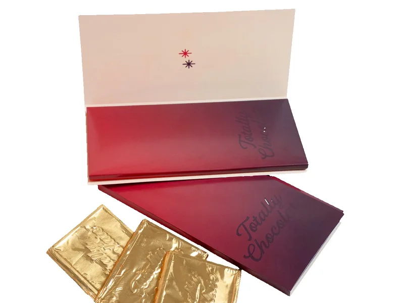 Deluxe Chocolate Storyteller with 3 Custom Engraved Chocolate Bars