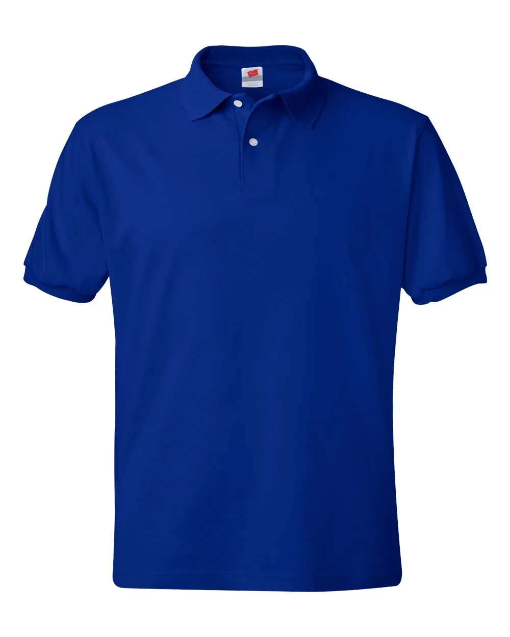 Hanes® Men's EcoSmart® Jersey Polo Shirt view 7