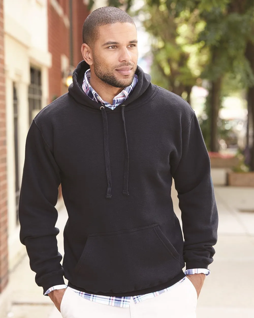 J. America® Men's Premium Hooded Sweatshirt