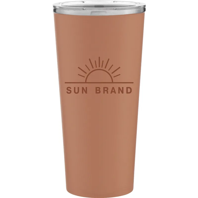 16.9 oz Sterling Travel Tumbler (Matte Cocoa Whip)