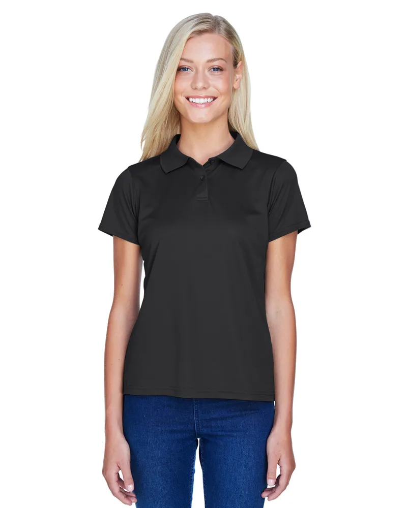 Harriton Women's Polyester Jersey Polo Shirt