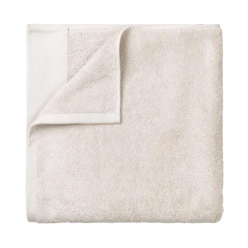 Blomus Riva- Organic Terry Bath Towel 28 X 55 - Moonbeam Beige
