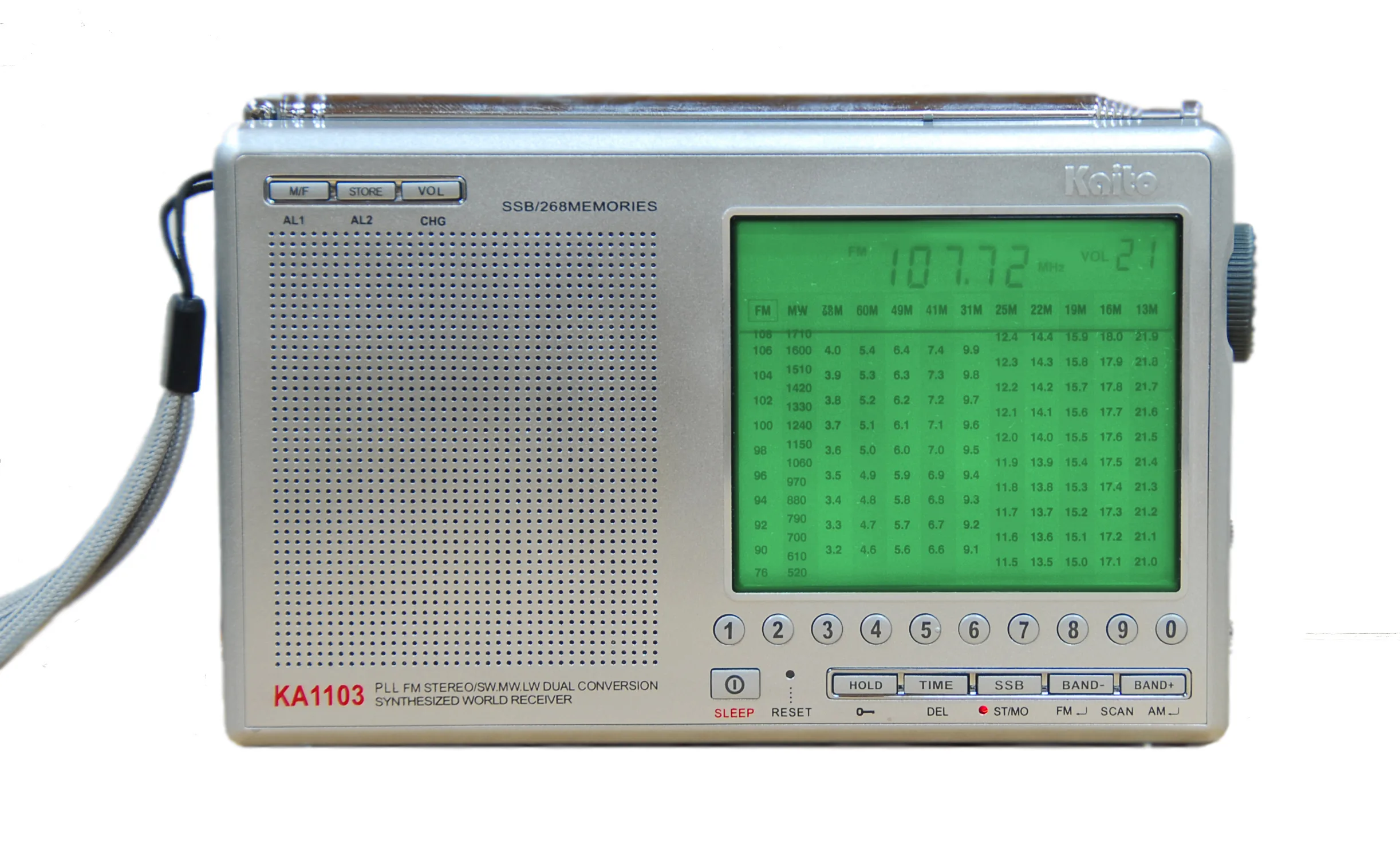 Kaito Emergency Radios & Wireless Mics Super Quality Single Sideband (Ssb) Digital Shortwave Radio