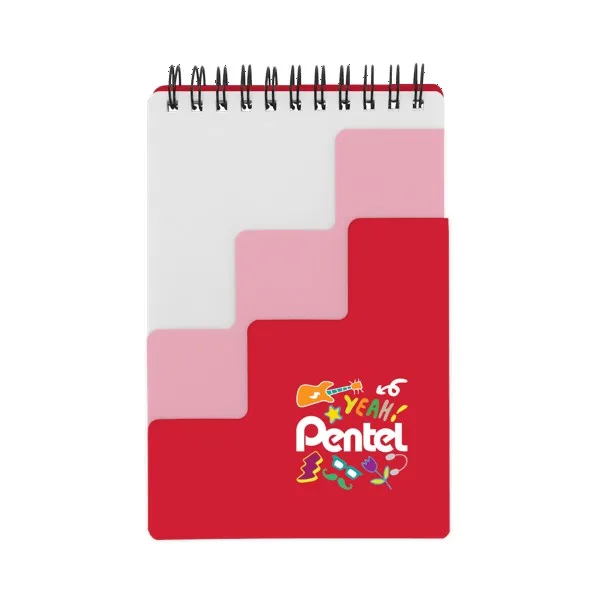 White, Pink, Red Spectrum Digital Print