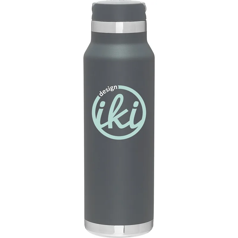 25 oz h2go Voyager Water Bottle (Matte Slate)