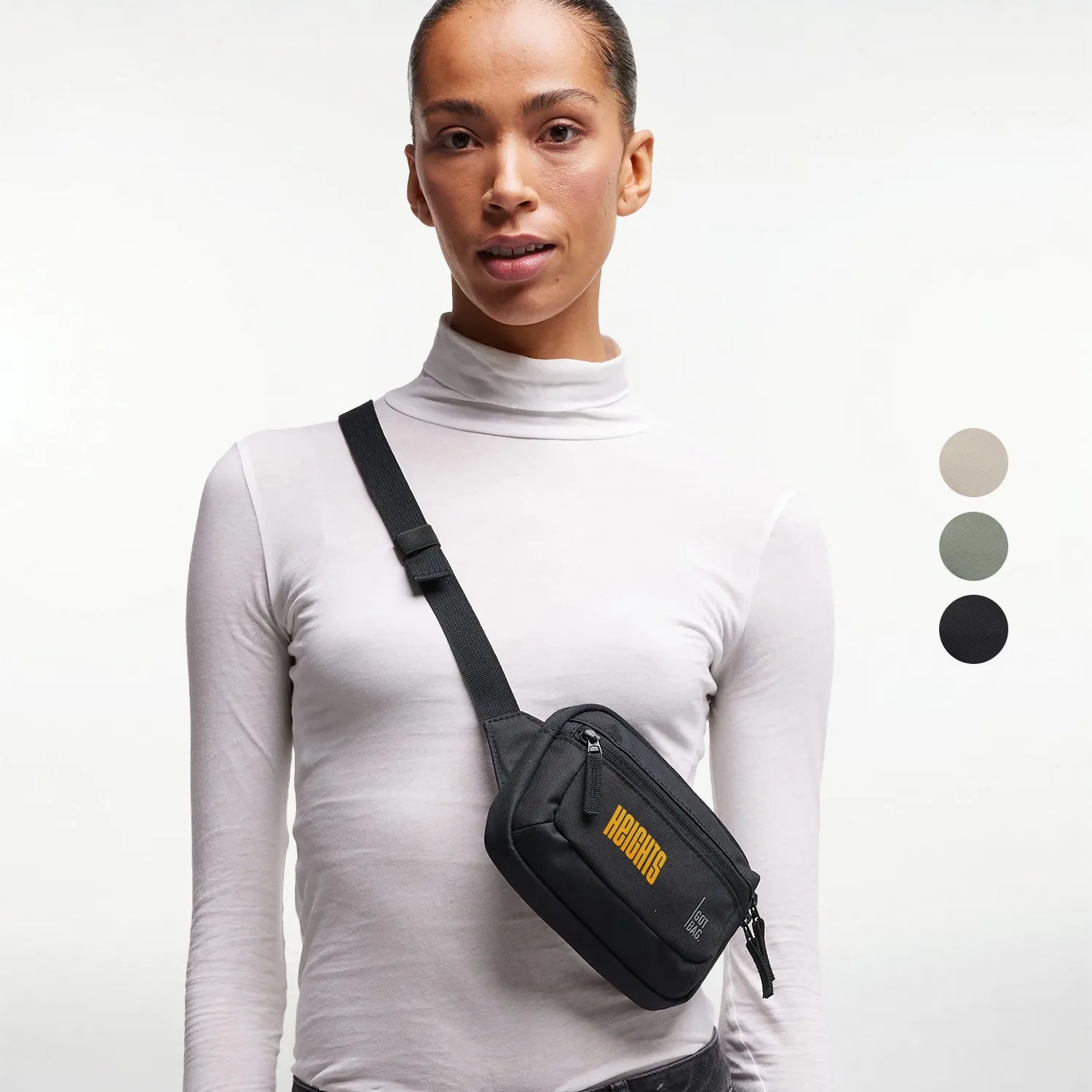 GOT BAG® Sling Bag – GOTS Certified Ocean Plastic Small Crossbody Bag