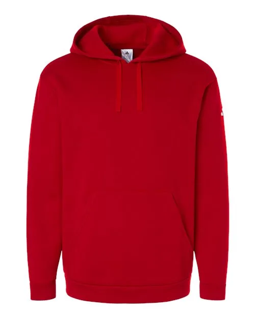 Adidas® Men's Fleece Hooded Sweatshirt view 4