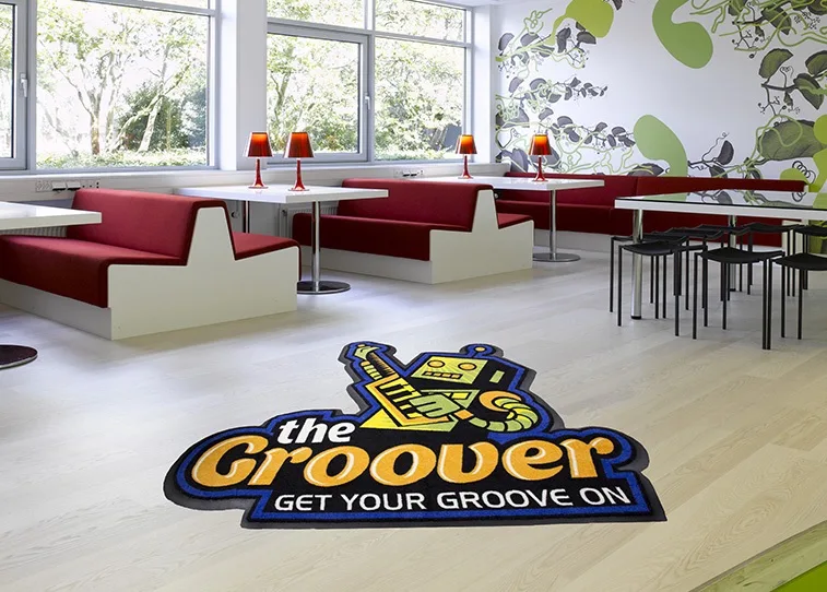 Digiprint™ HD Recycled PET Custom Shapes Logo Mat (3'x10')