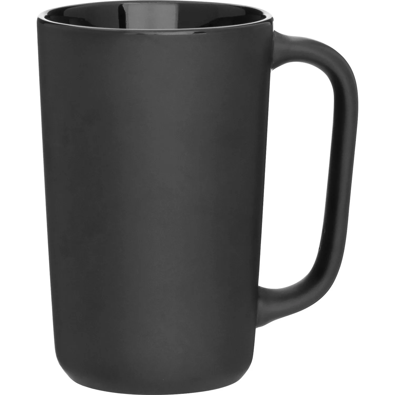 14 oz Ledge Ceramic Mug (Black) view 2