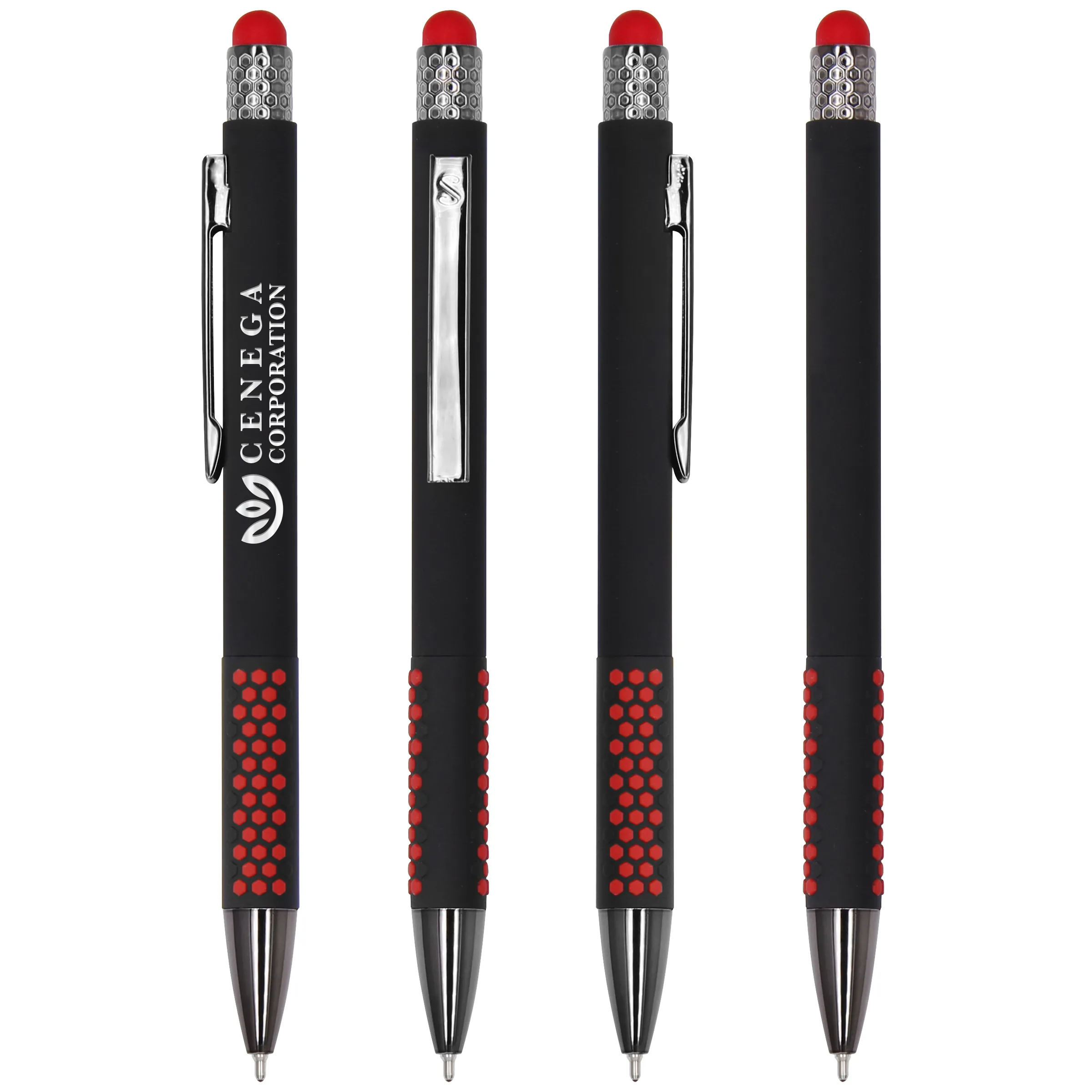 Honeycomb Stylus Gel Pen view 5