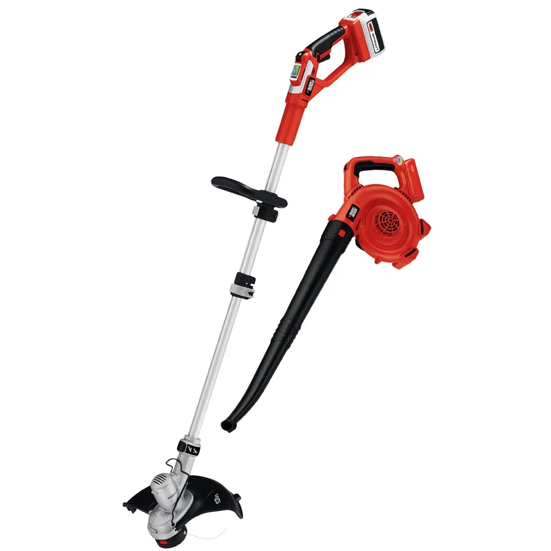 Black & Decker 40V Max 13" String Trimmer + Sweeper Combo Kit