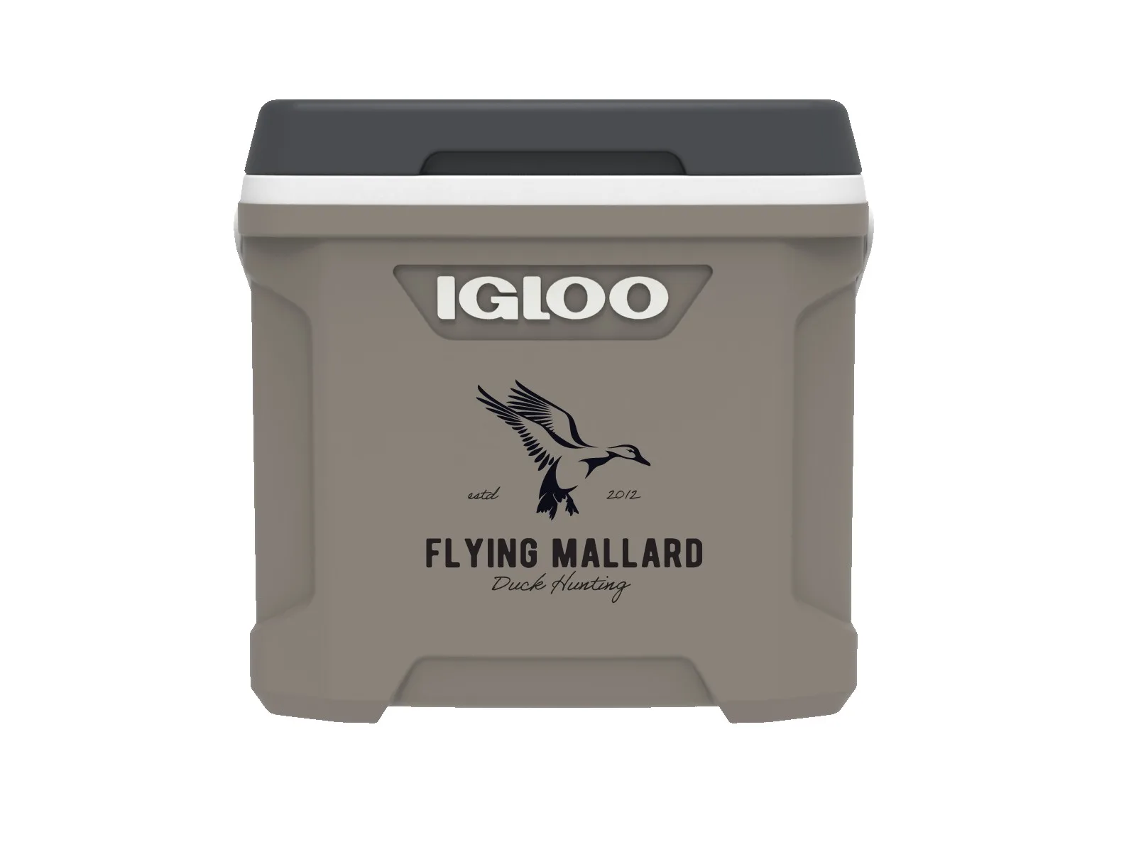 30 QT. Igloo® Sportsman Cooler (Sandstone/Carbonite) view 2