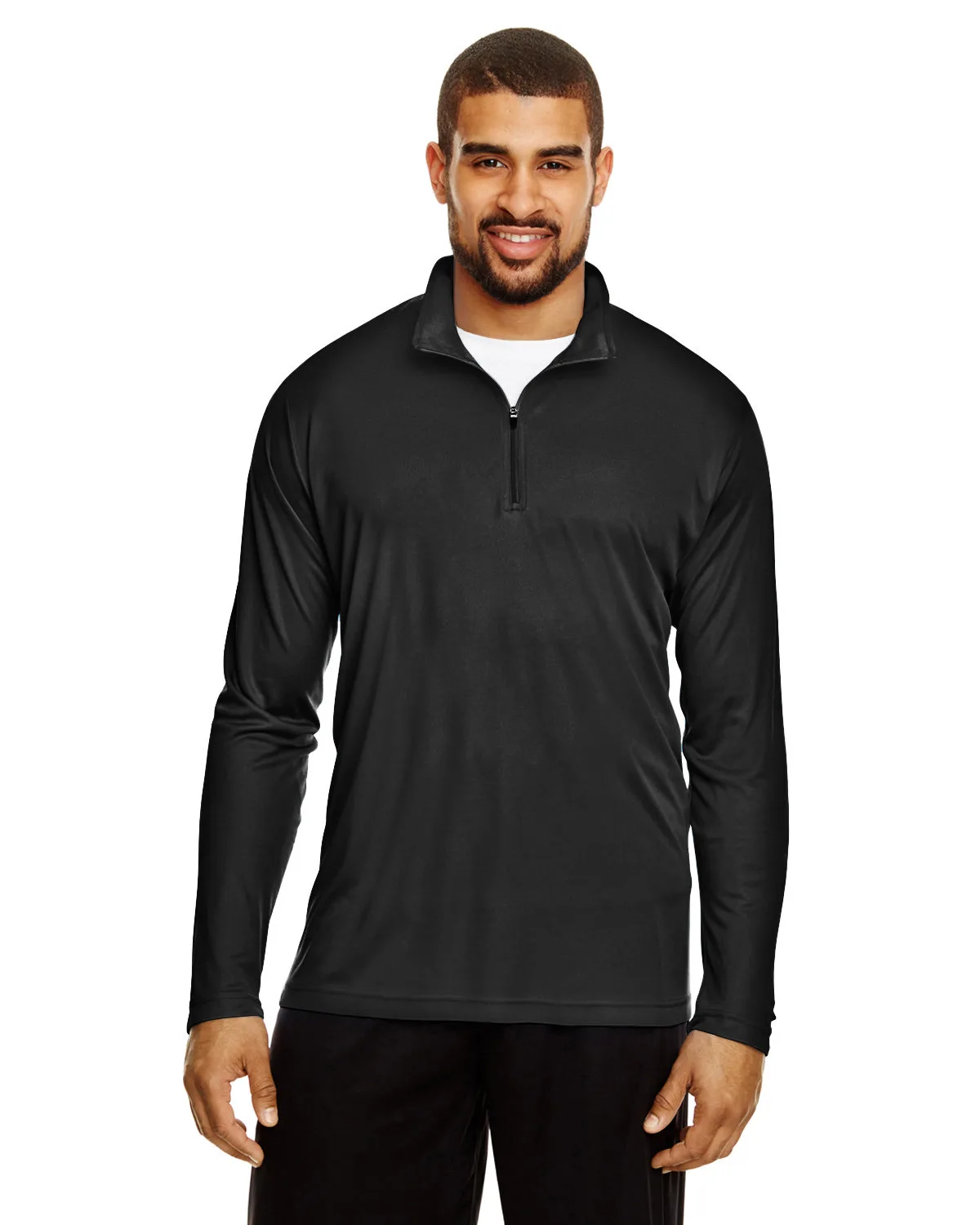 Team 365 Men's Zone Performance Quarter-Zip Pullover Sweater