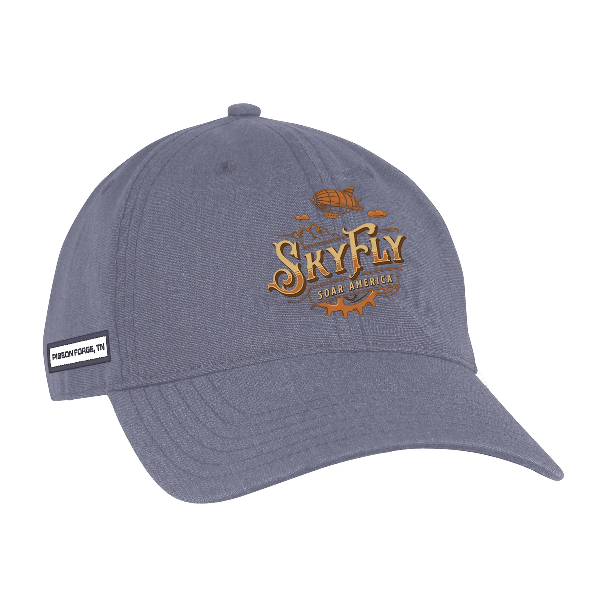 Ahead The Eco Recycled Cap - Slate Blue Heather