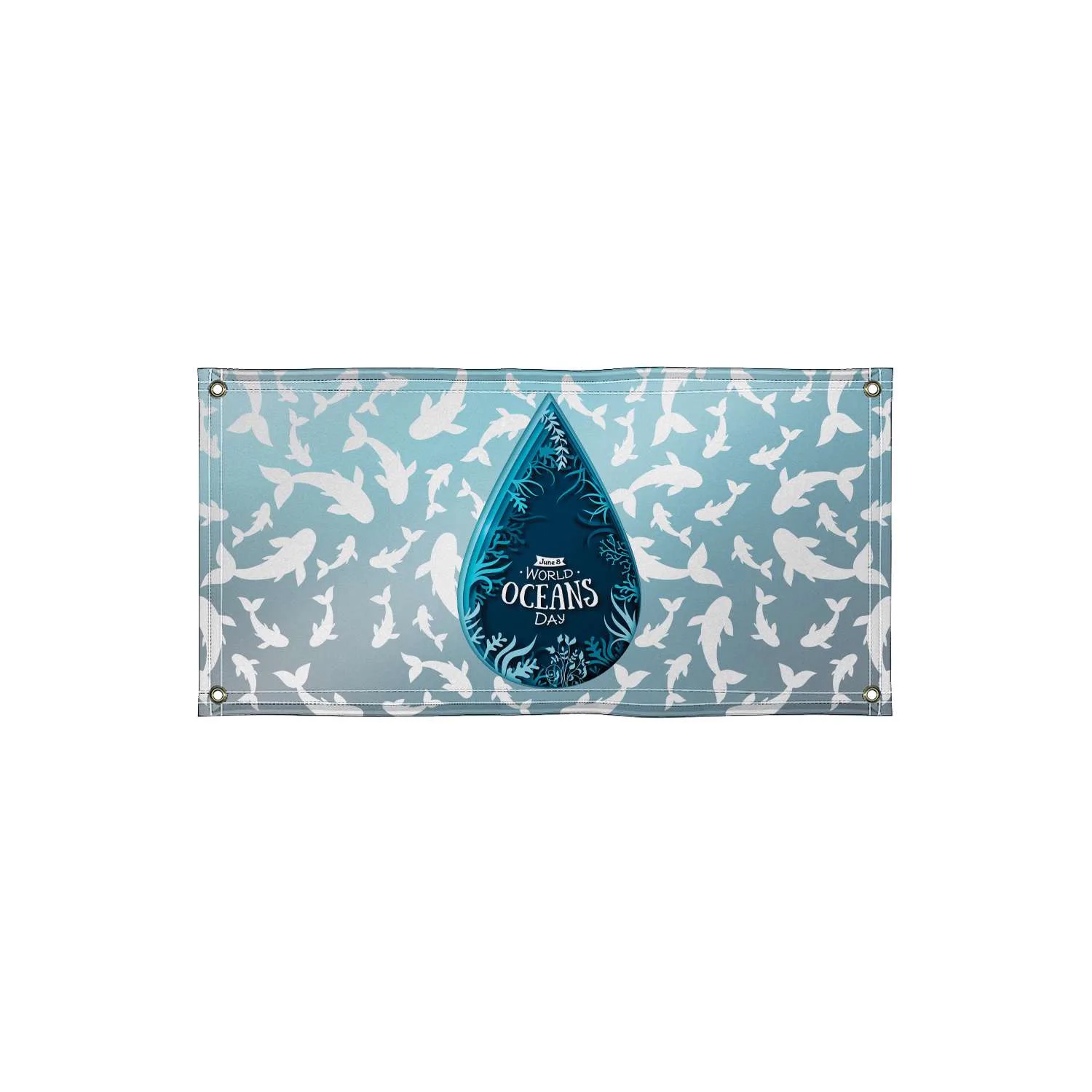 3' x 6' PVC-Free Banner Single-Sided