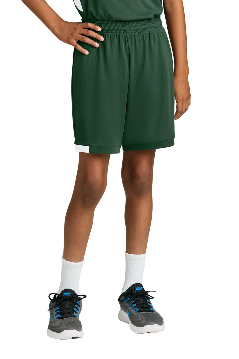 Sport-Tek® Youth Club 5" Short view 7