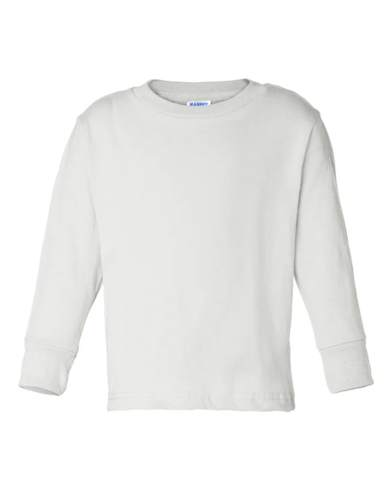 Rabbit Skins® Toddler Long Sleeve Cotton Jersey Tee