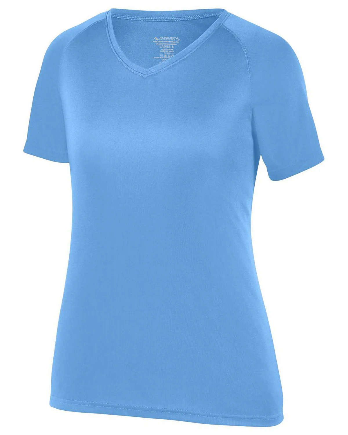 Augusta Girls' True Hue Technology™ Attain Wicking Training T-Shirt view 2