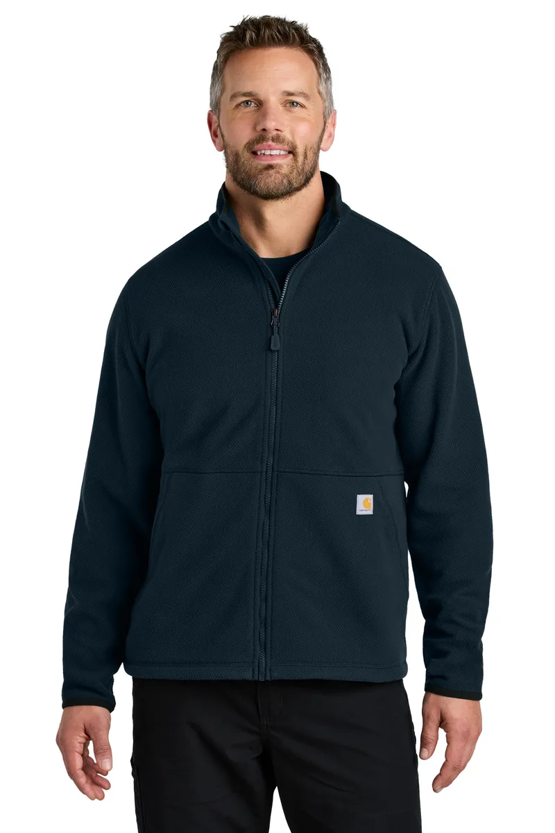 Carhartt® Textured Full-Zip Fleece Jacket view 4