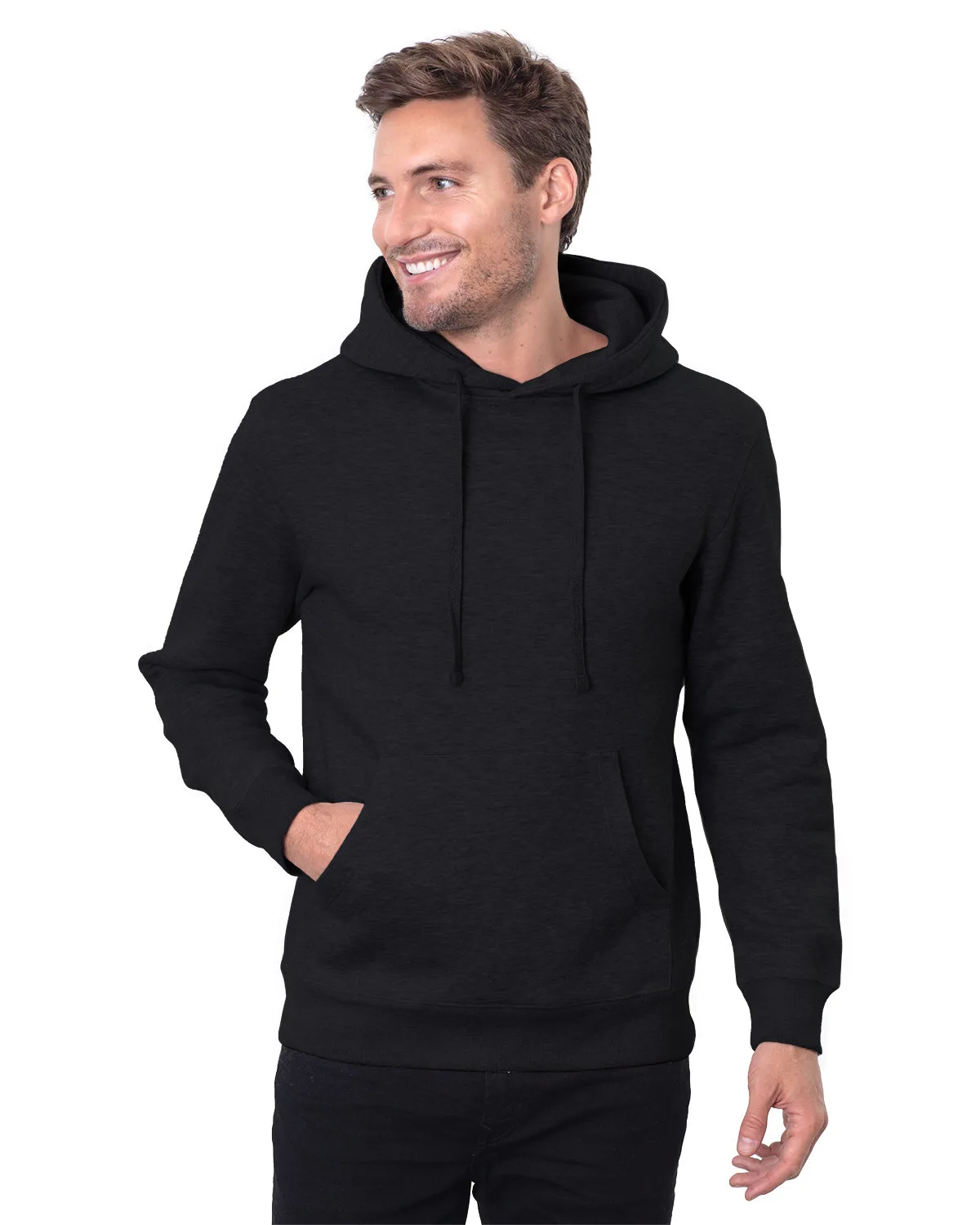 THREADFAST Unisex Epic Fleece Pullover Hooded Sweatshirt view 4