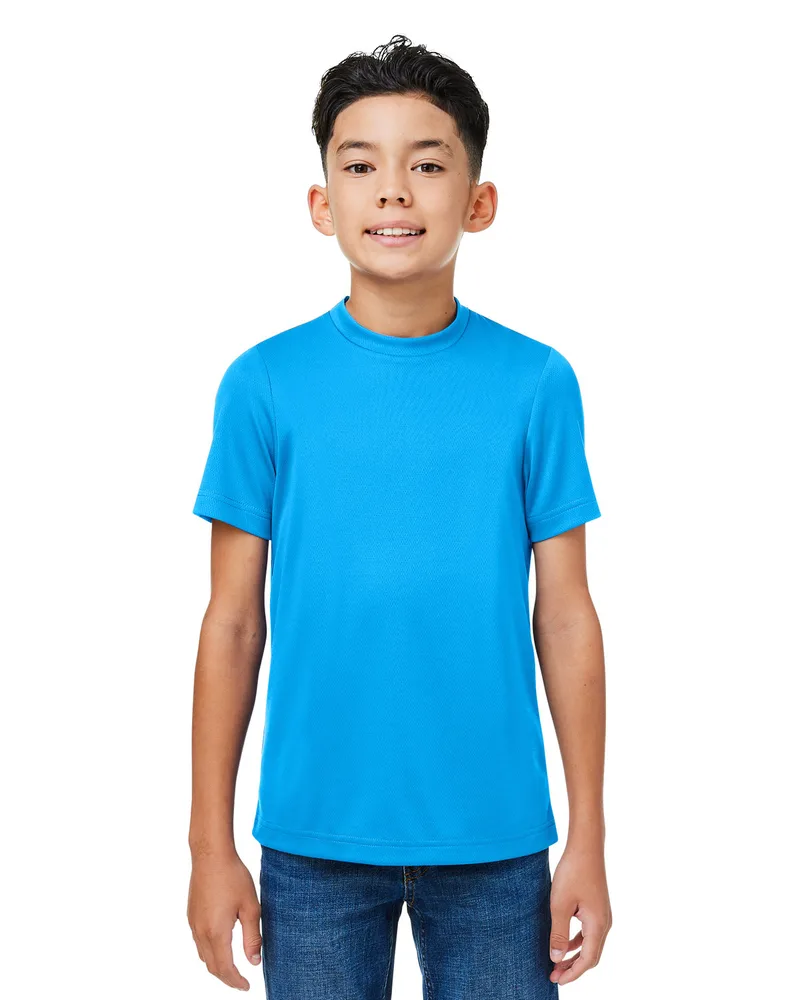 Team 365 Youth Zone Performance Short Sleeve Mesh T-Shirt view 4