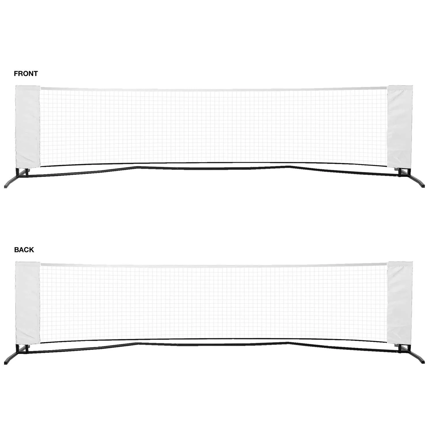 Pickleball Set Plus with Net, Double-Sided Paddles view 7