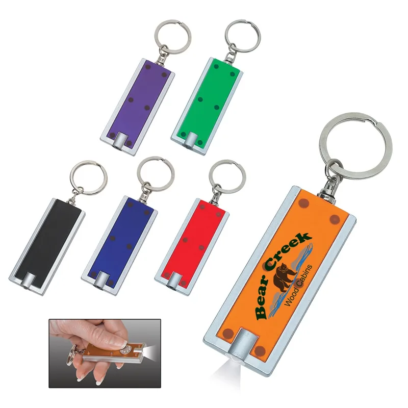 Rectangular Led Key Chain view 2