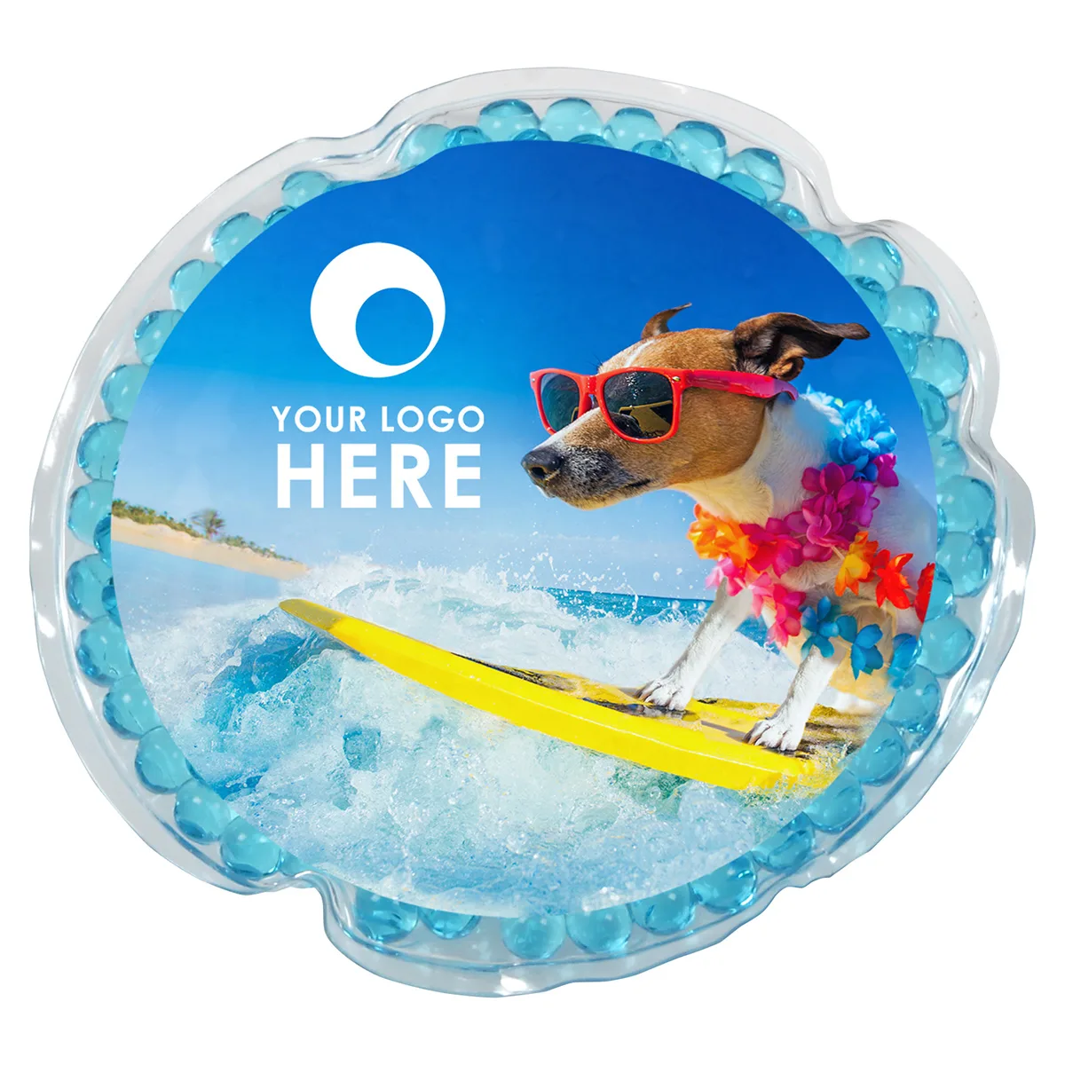 Surf'n Dog Round Aqua Pearls™ Hot/Cold Pack