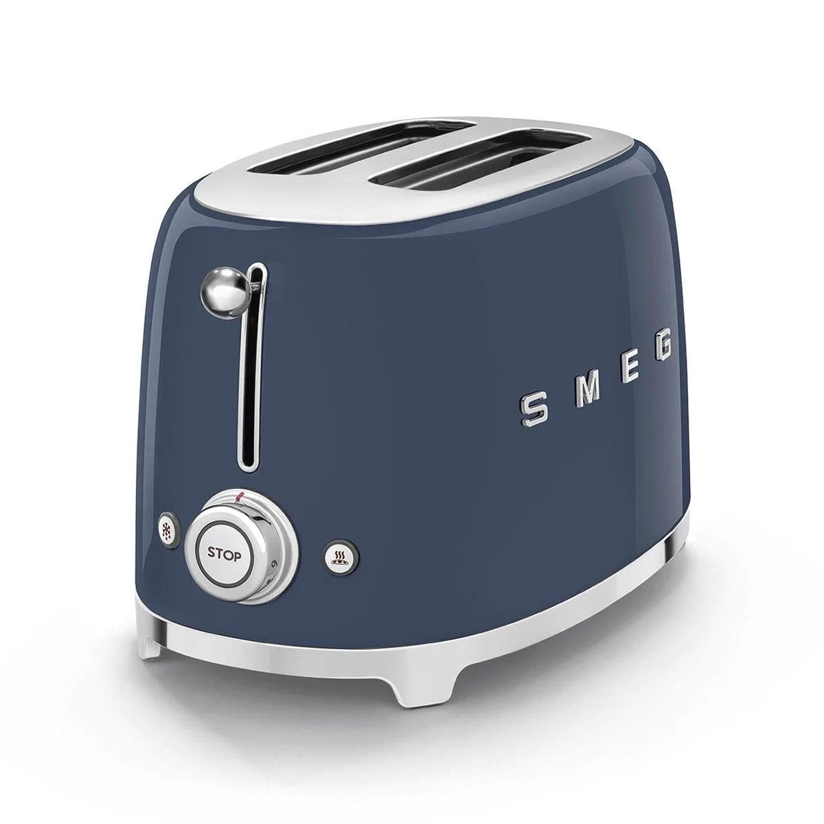 Smeg 50's Retro-Style 2 Slice Toaster Navy Blue