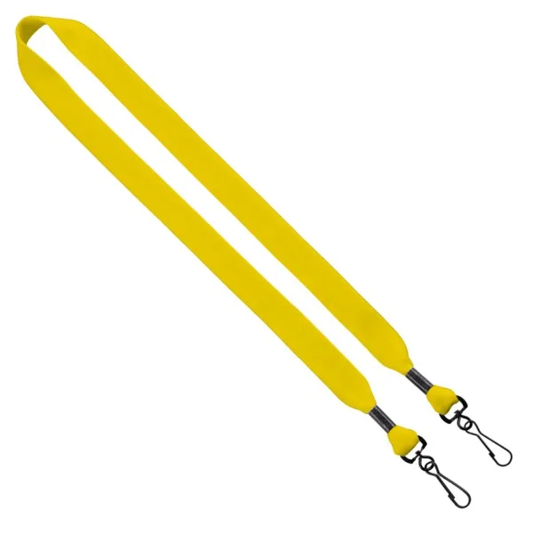 3/4" Cotton Double Swivel Hook Lanyard view 3