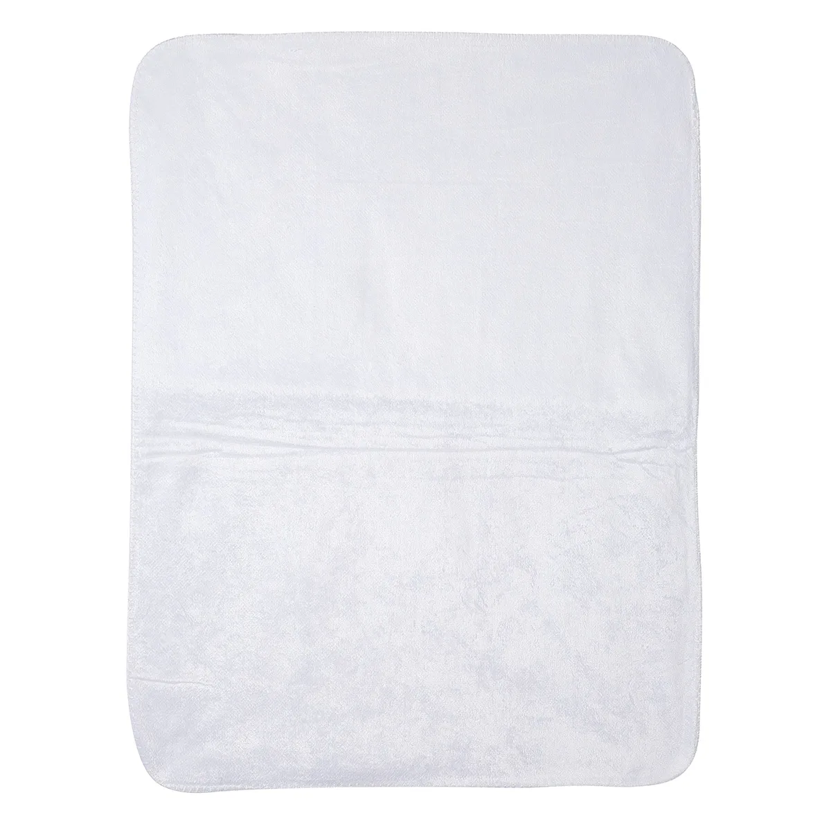 Micro-Mink Sherpa Plush Blanket 30" x 40" 430GSM - Full Color view 2