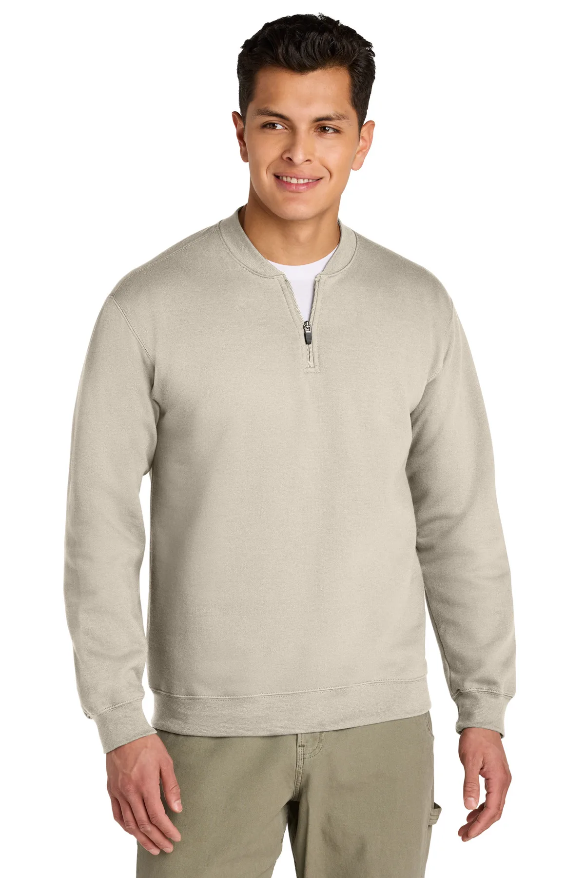Gildan® Softstyle® Midweight Fleece 1/4-Zip view 2