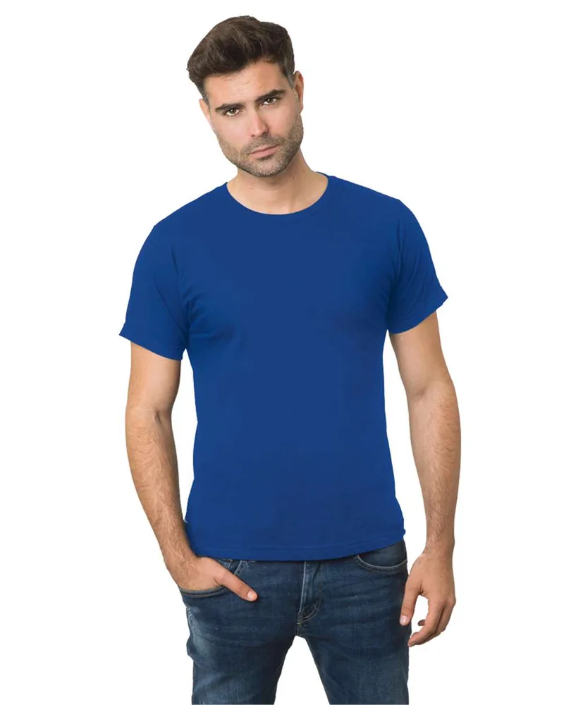 Bayside® Men's Union-Made Fine Jersey T-Shirt view 4