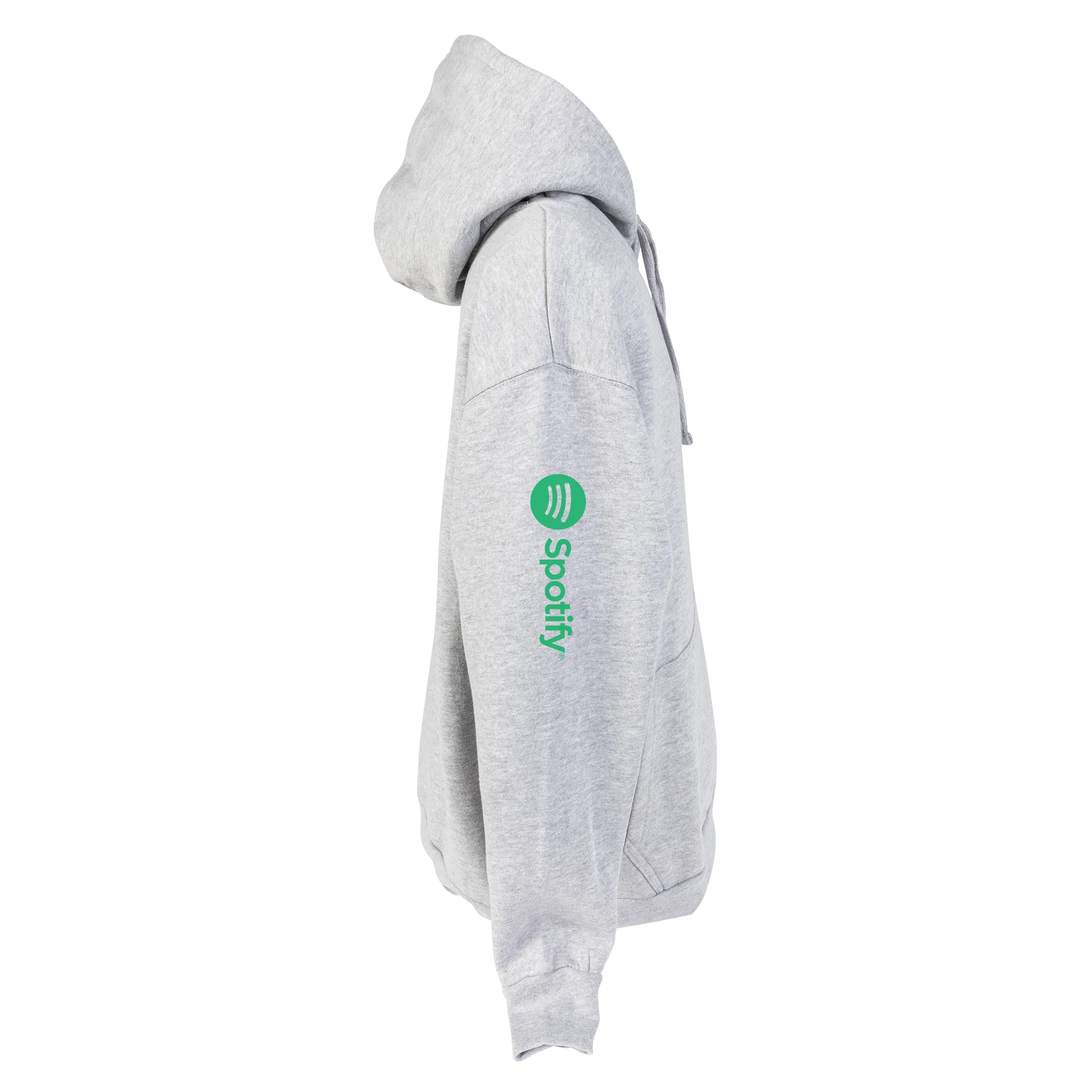 Heavyweight Fleece Pullover Hooded Sweatshirt view 3