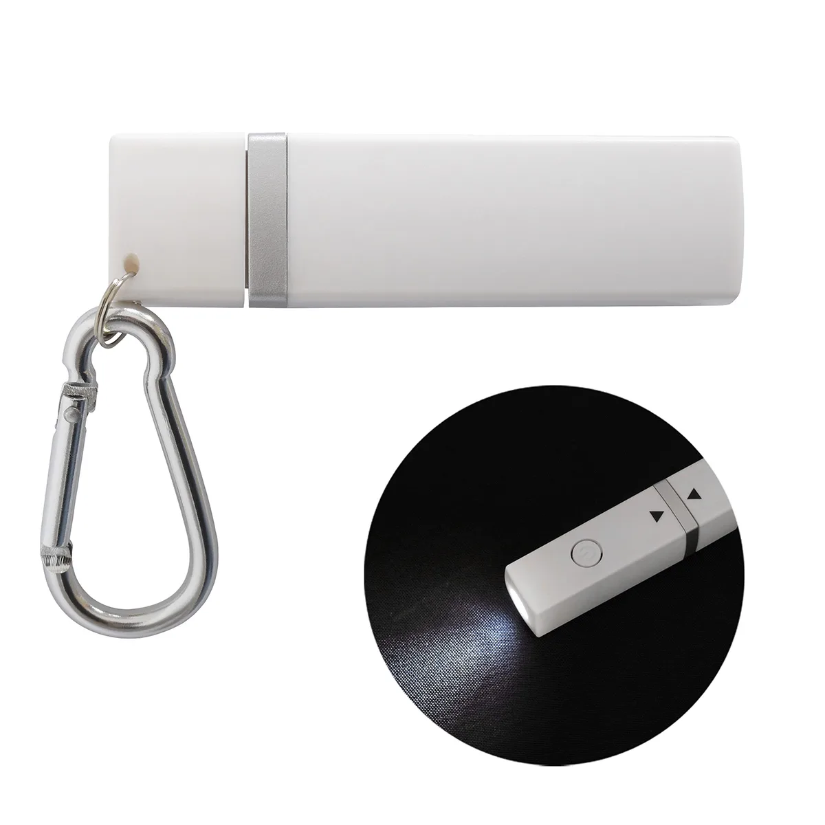 Best Buddy Tools ® Carabiner Alarm LED Key Light view 2