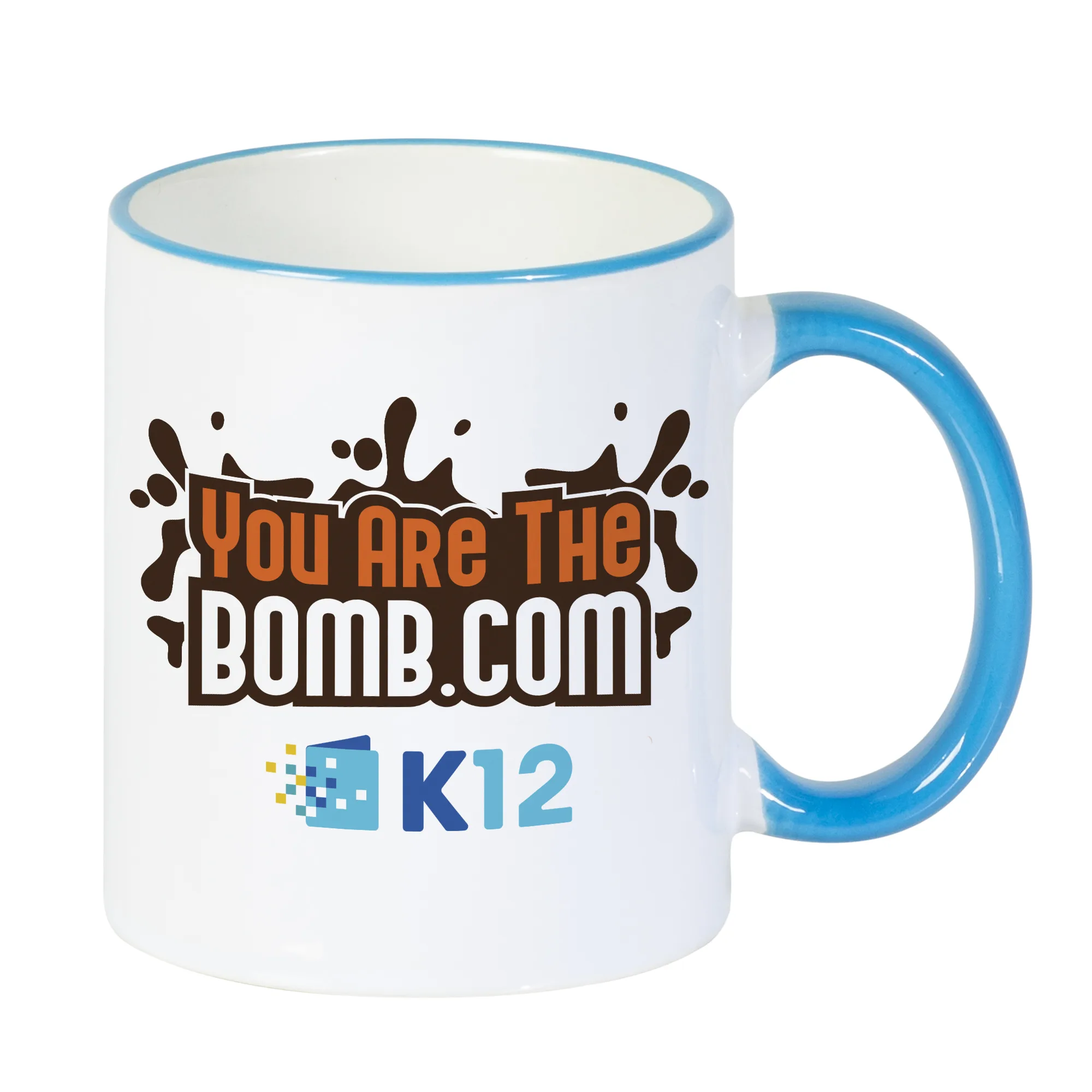 11 Oz. Mug w/Colored Accents - Full Color view 4