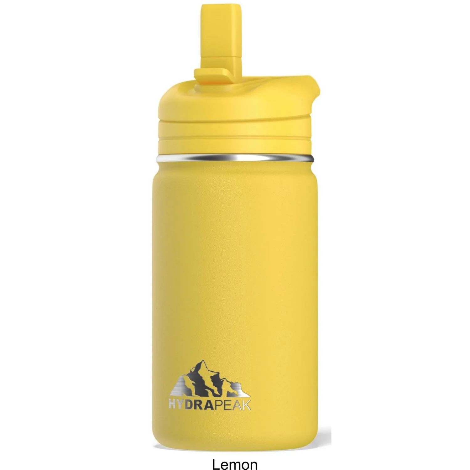 14 oz Hydrapeak® Stainless Steel Insulated Mini Water Bottle w/ Straw Lid view 6
