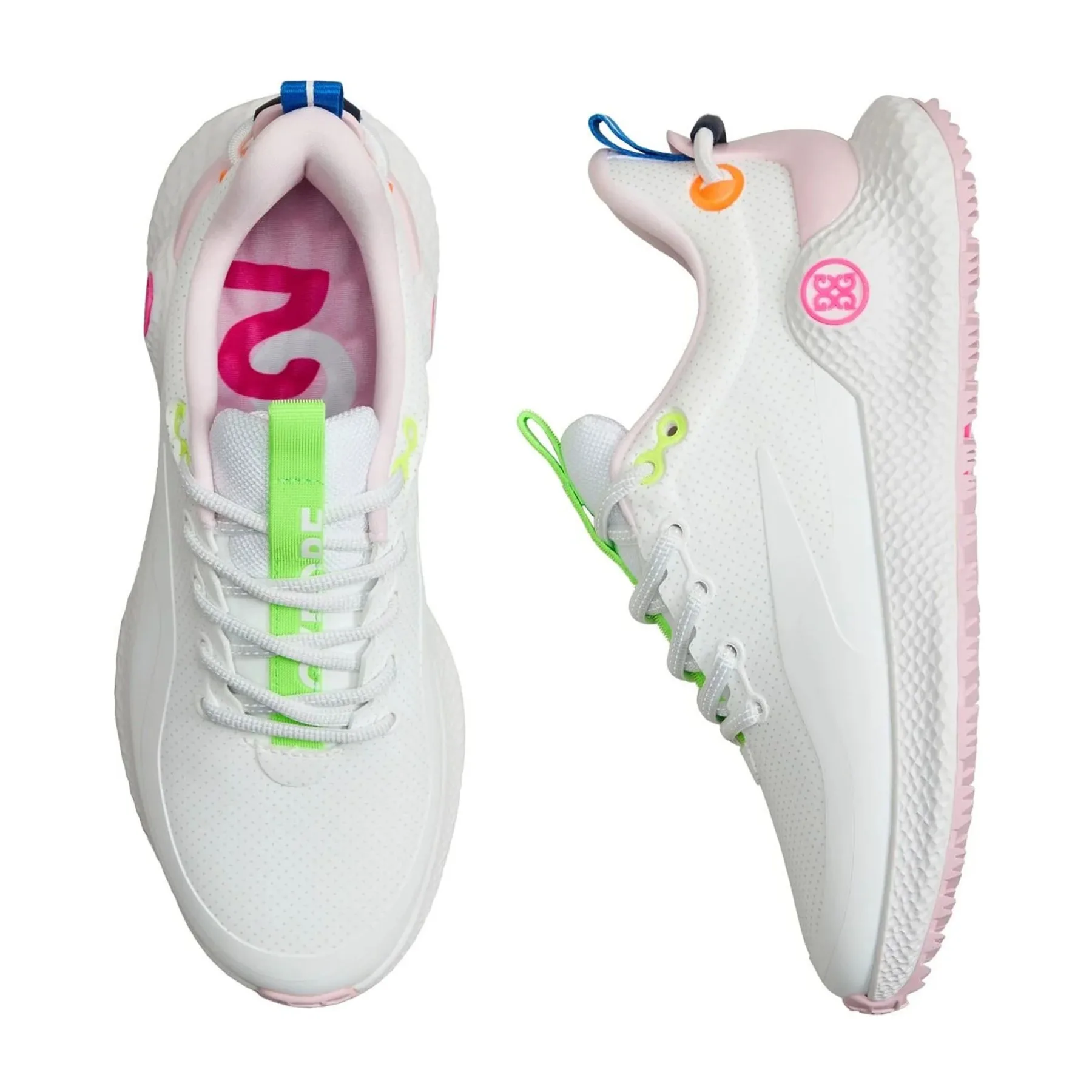 GFORE Women's MG4+ O2 Perforated Golf Shoe - Snow/Multi