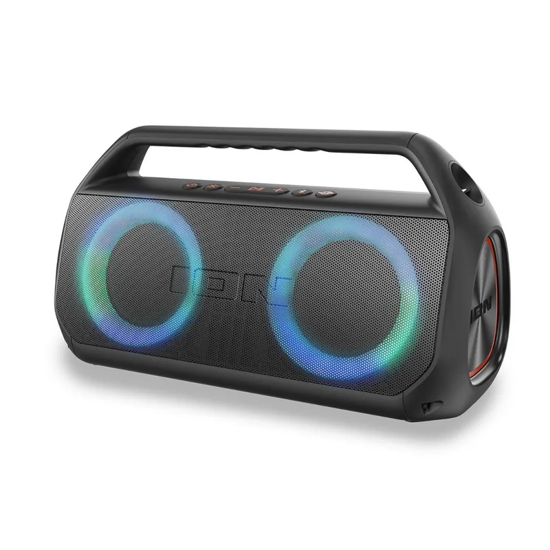 Ion Audio Uber Boom Ultra Water Resistant Stereo Boombox W/ Lights