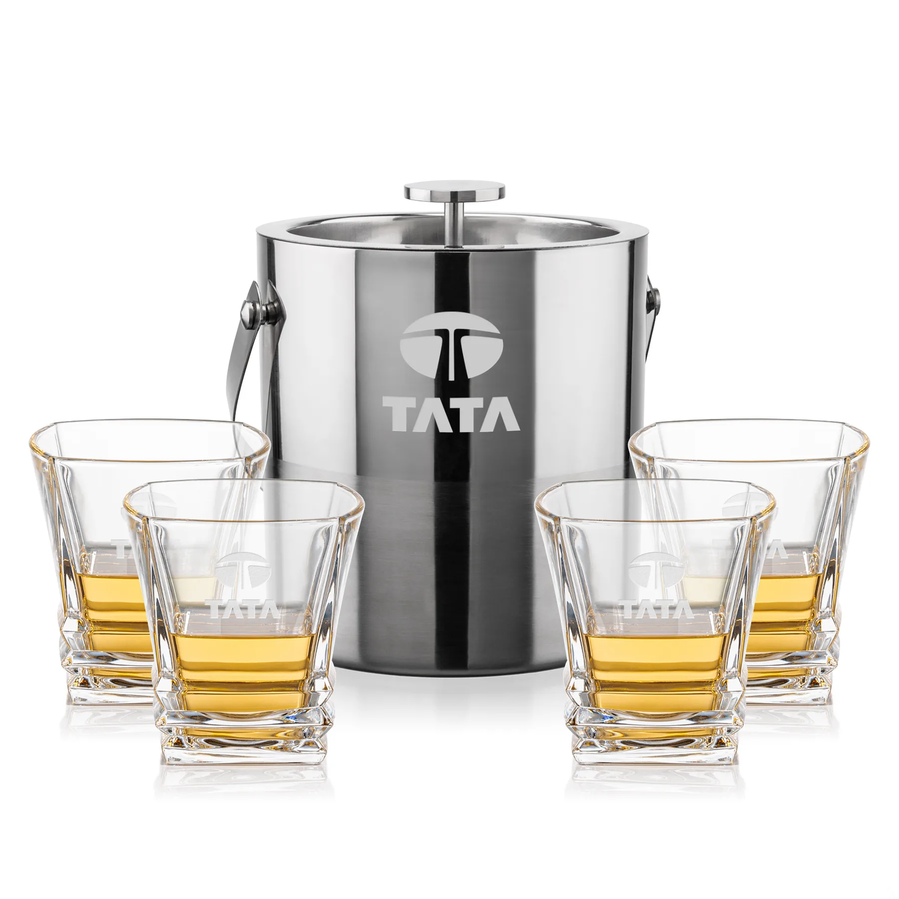 Catania Bucket Set, Laser Engraving, Set of 5