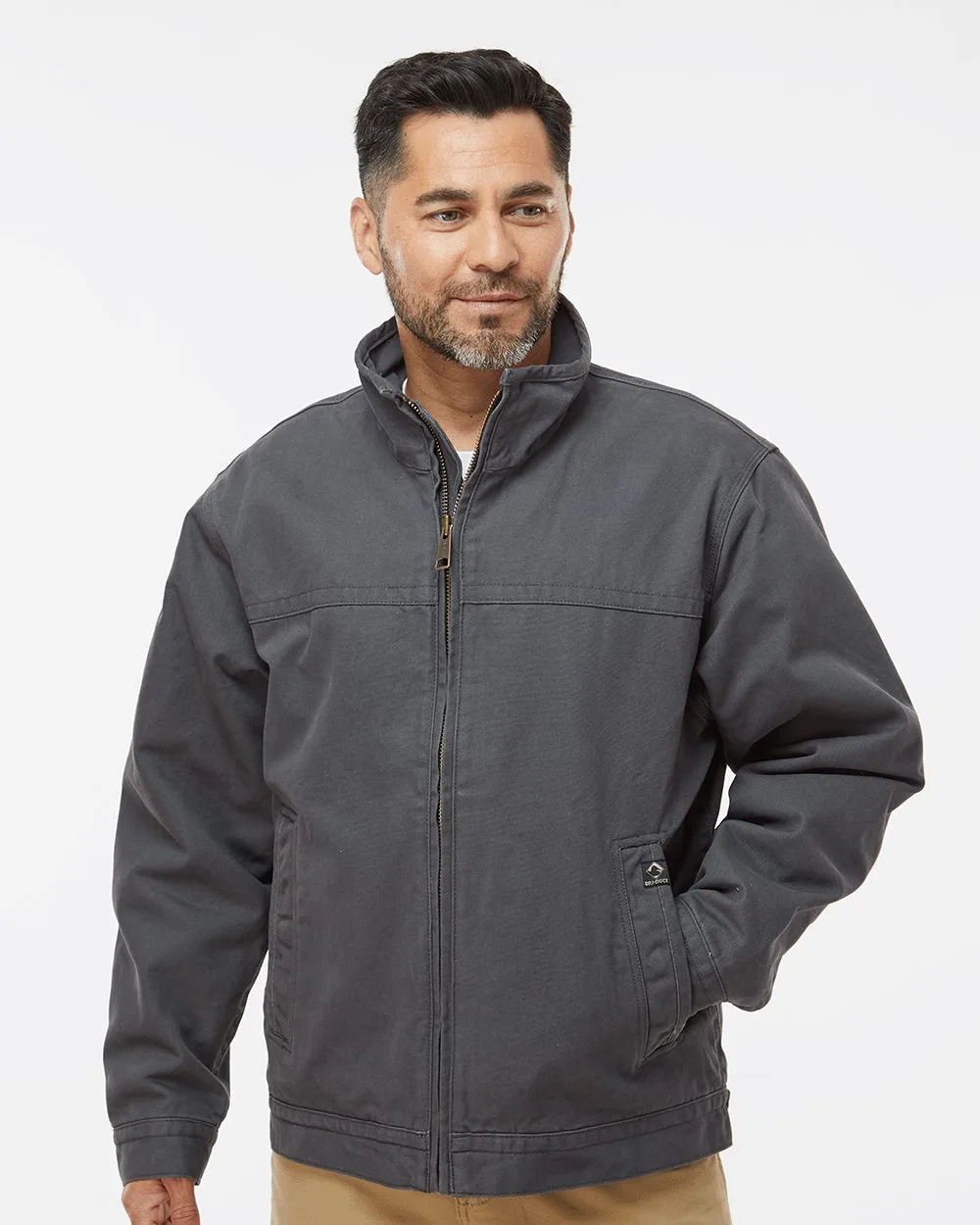 DRI DUCK® Men's Maverick Boulder Cloth™ Jacket w/Blanket Lining