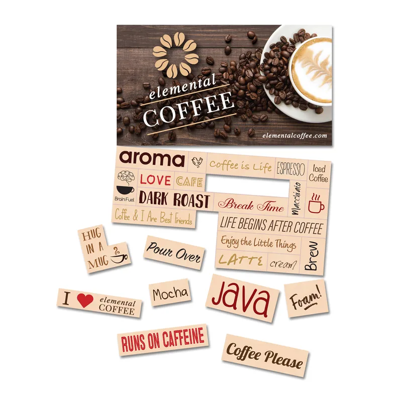 Mini-Words Magnets