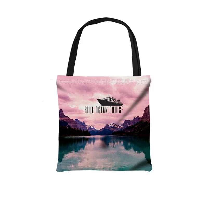 12" W X 12" H Canvas Bag view 2