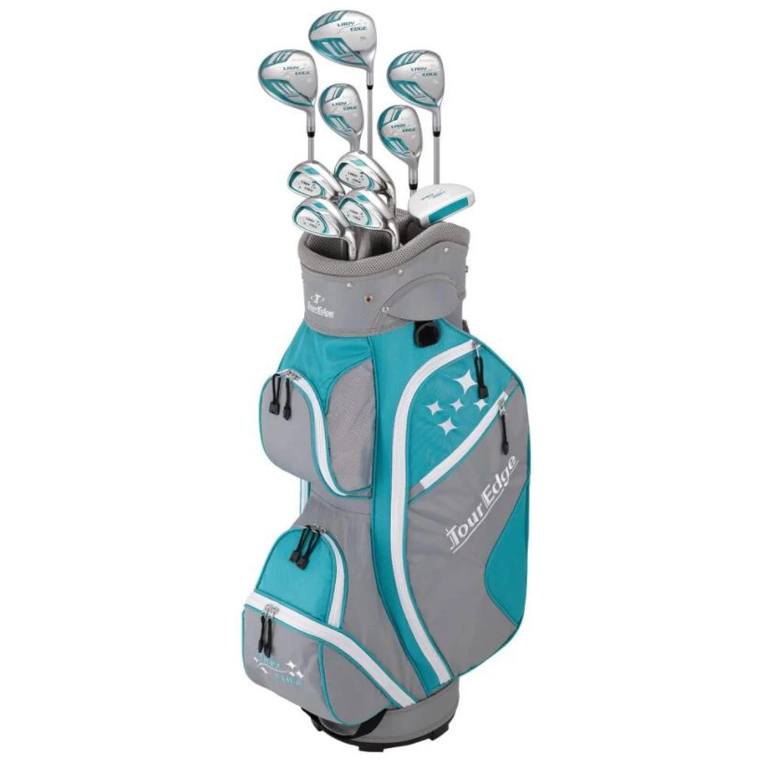 Tour Edge Lady Edge Complete Full Set - Teal