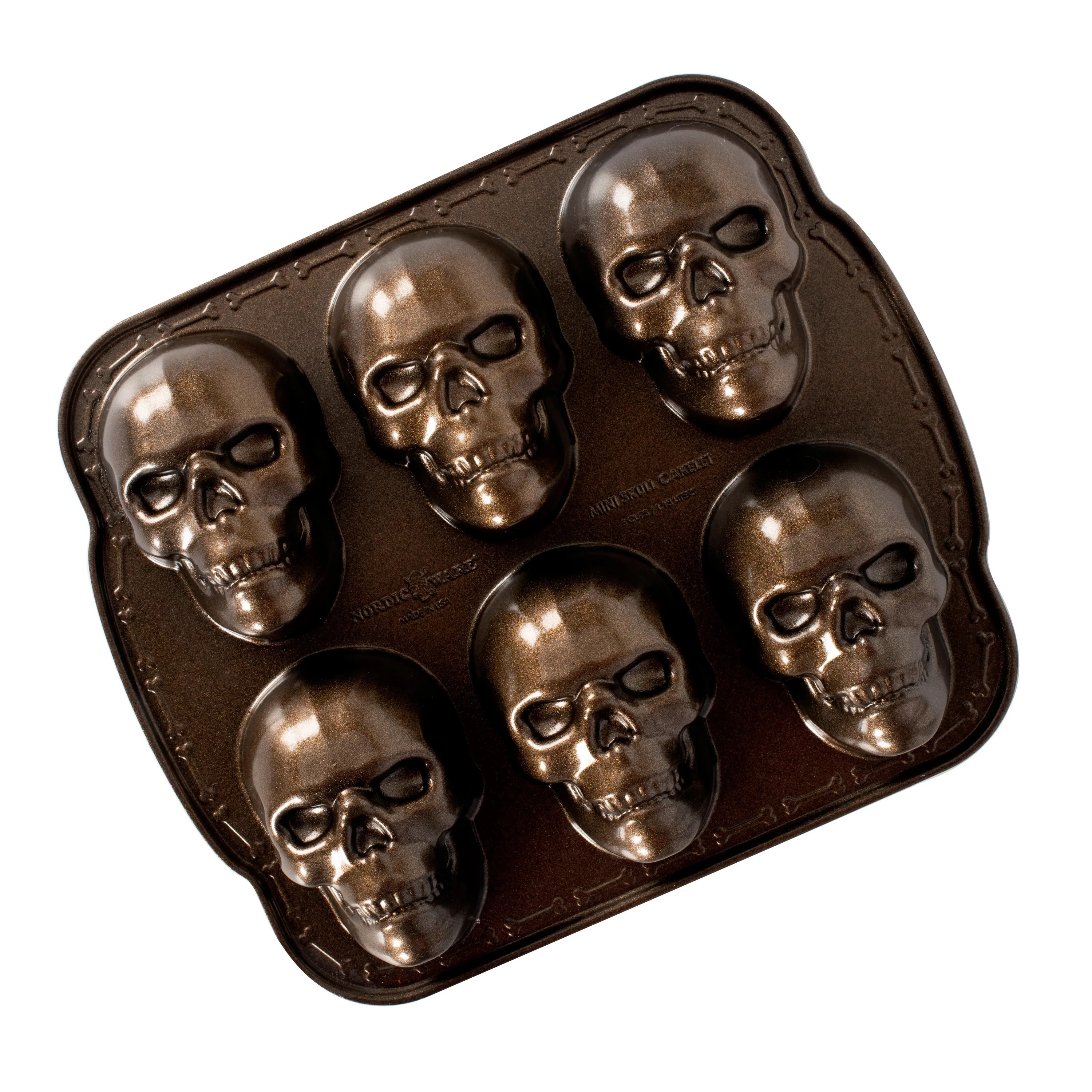 Nordic Ware Haunted Skull Cakelet Pan
