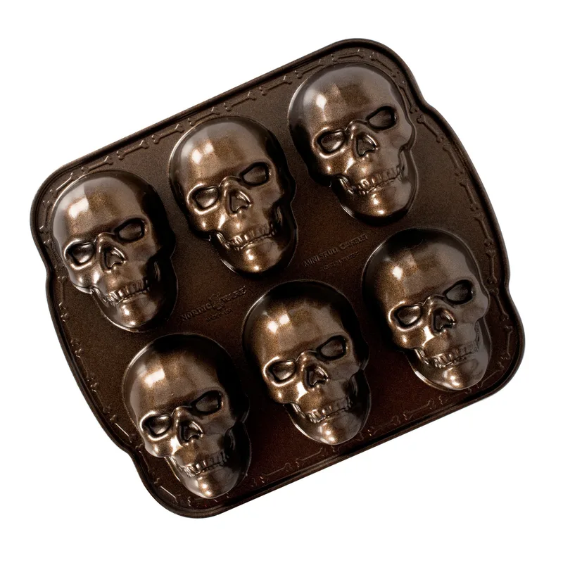 Nordic Ware Haunted Skull Cakelet Pan