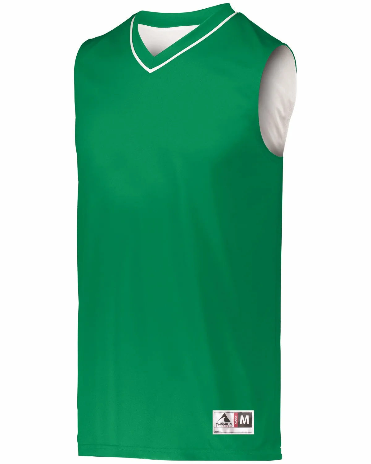 Augusta Adult Reversible Two-Color Sleeveless Jersey view 6