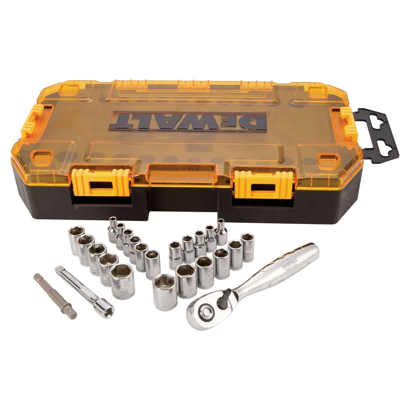 DeWalt 25Pc 1/4" Drive Socket Set