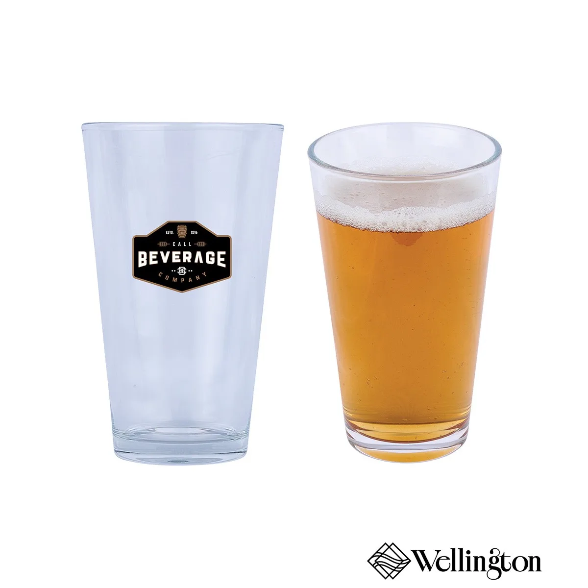 Wellington Kingston 16 oz. Beer Pint Glass view 2