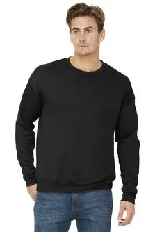 BELLA+CANVAS ® Unisex Sponge Fleece Drop Shoulder Sweatshirt. view 7